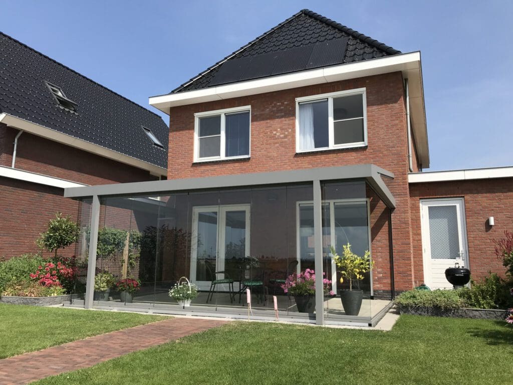 Balkonbeglazing sunflex SF25  dichtzetten balkon